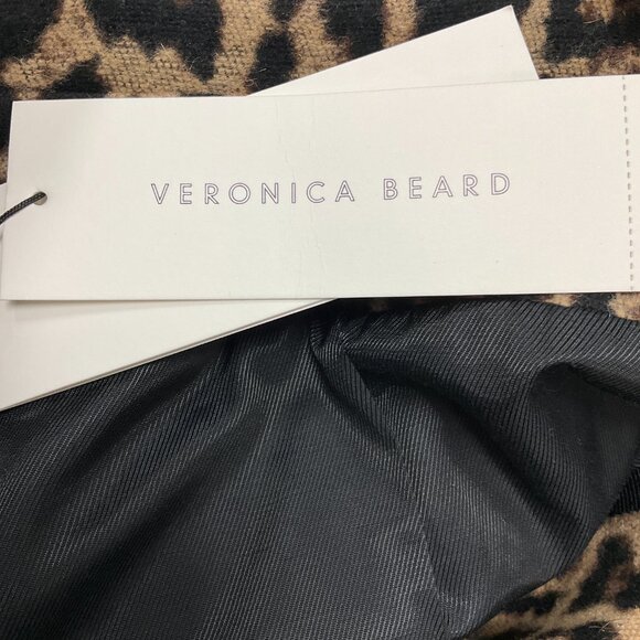 Veronica Beard Leopard Senna Dickey Coat - Picture 5 of 5